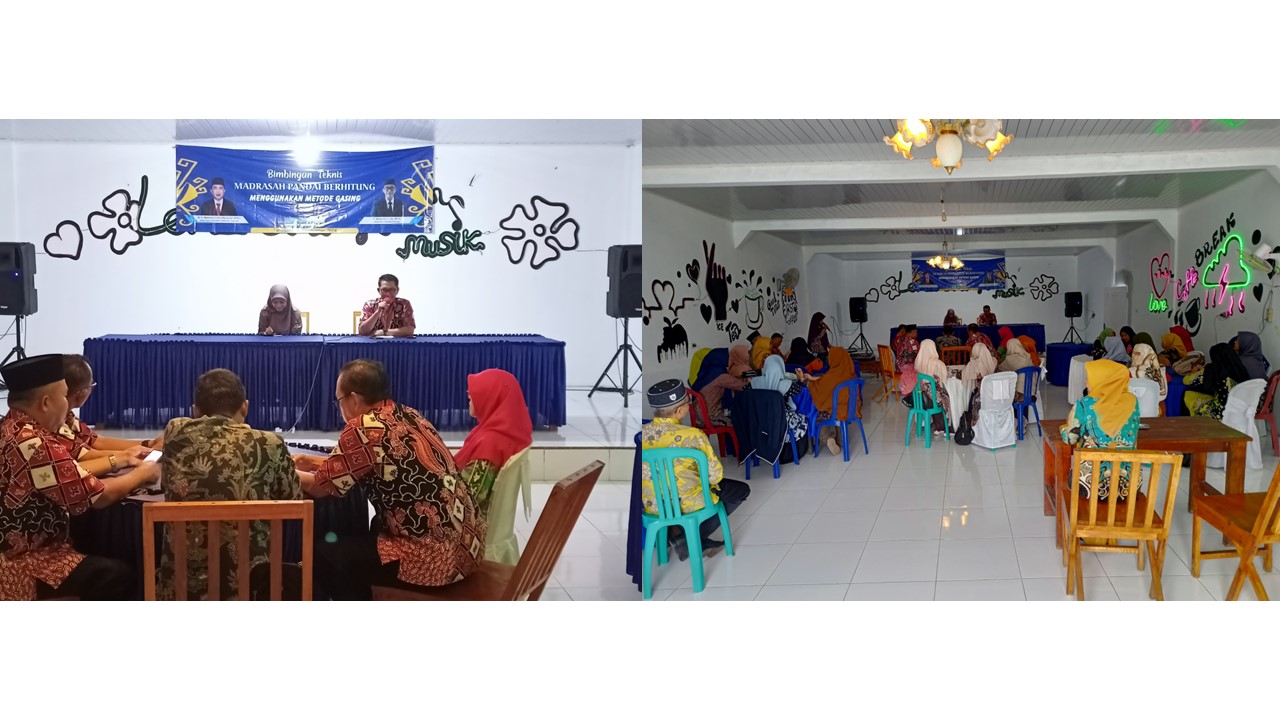 Bimbingan Teknis Guru Gasing Matematika Resmi Ditutup oleh Kasi Penmad Kemenag Tanggamus