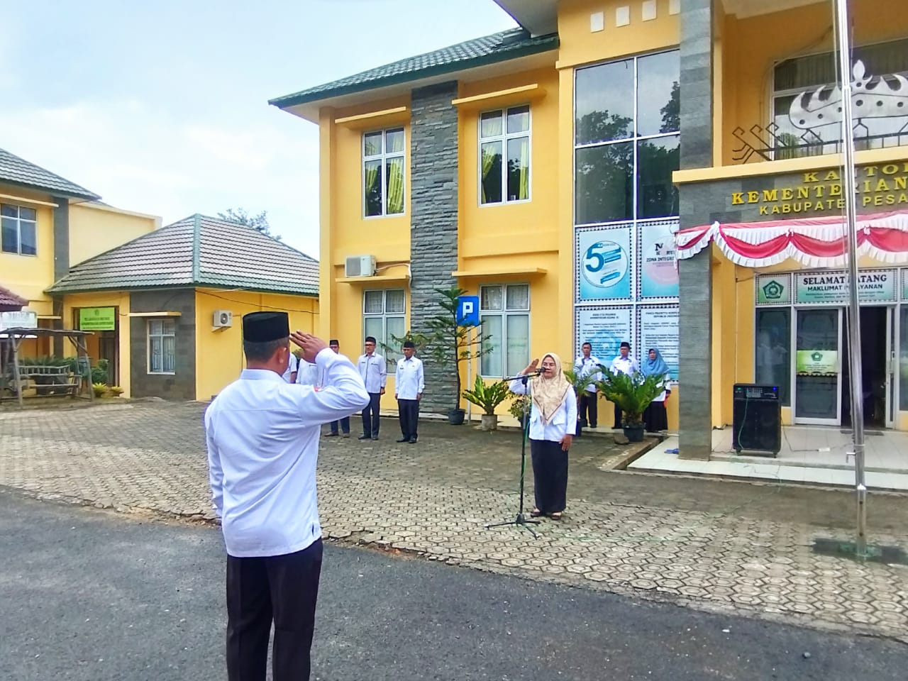 ASN Kemenag Pesawaran Ikuti Apel Rutin, Ketua Pokjawas Tekankan Pengisian EDMR dan Akreditasi Madrasah