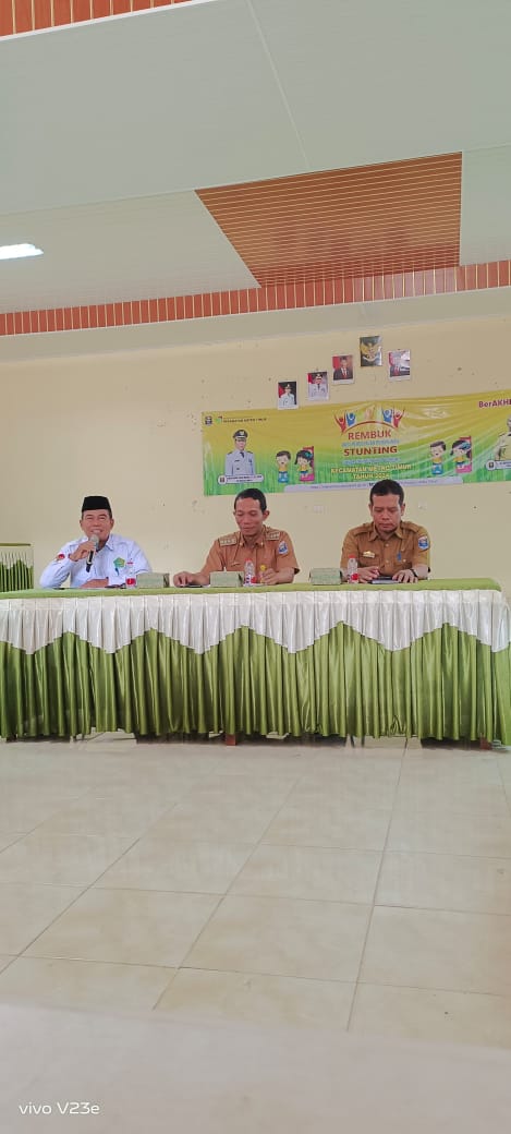 Rembug Stunting Tingkat Kecamatan Metro Timur: Membangun Sinergi untuk Kesehatan Anak