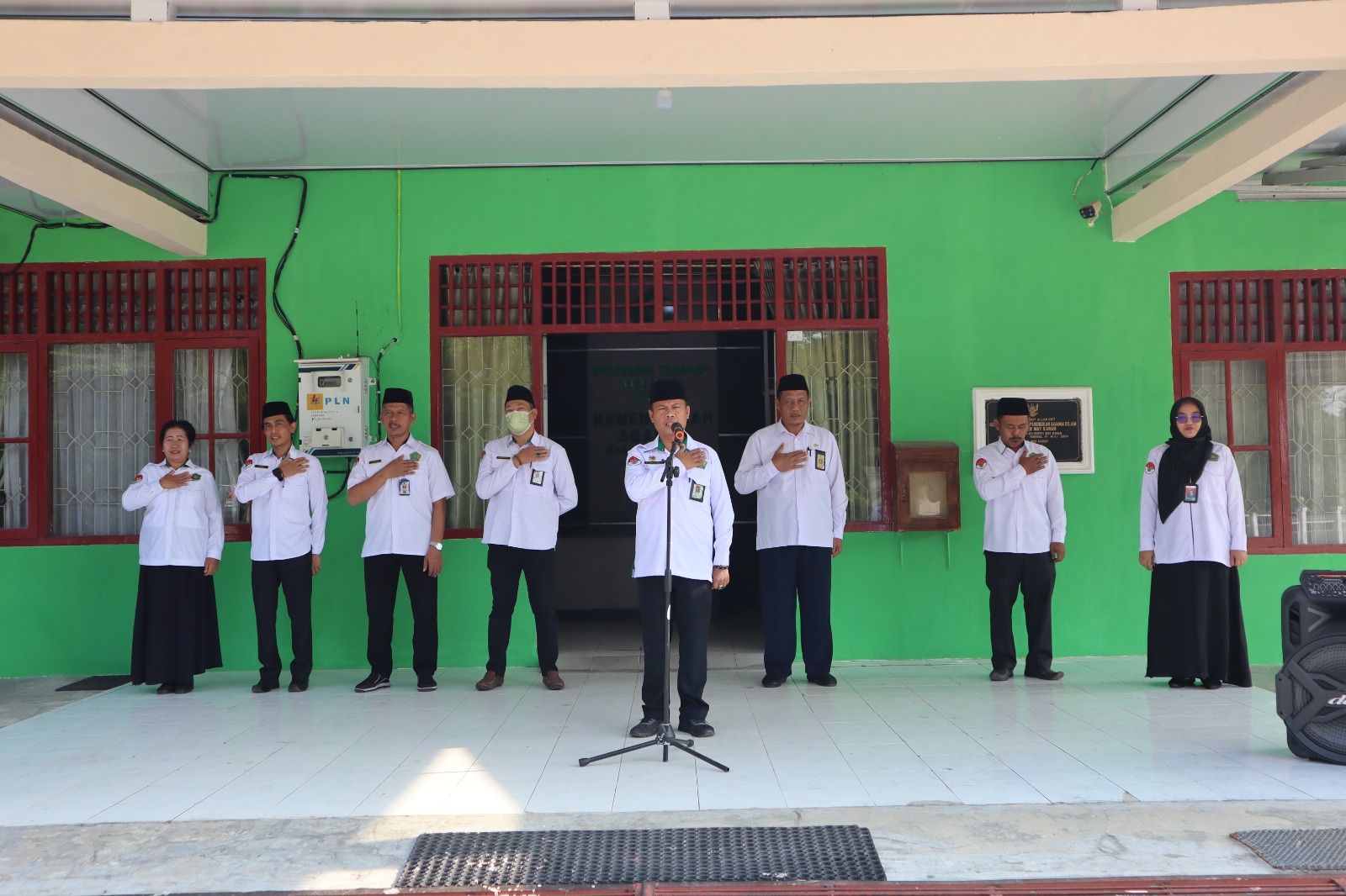 Kasi PAPKI Pimpin Apel : Mewujudkan Profesionalisme dan Pelayanan Terbaik untuk Masyarakat