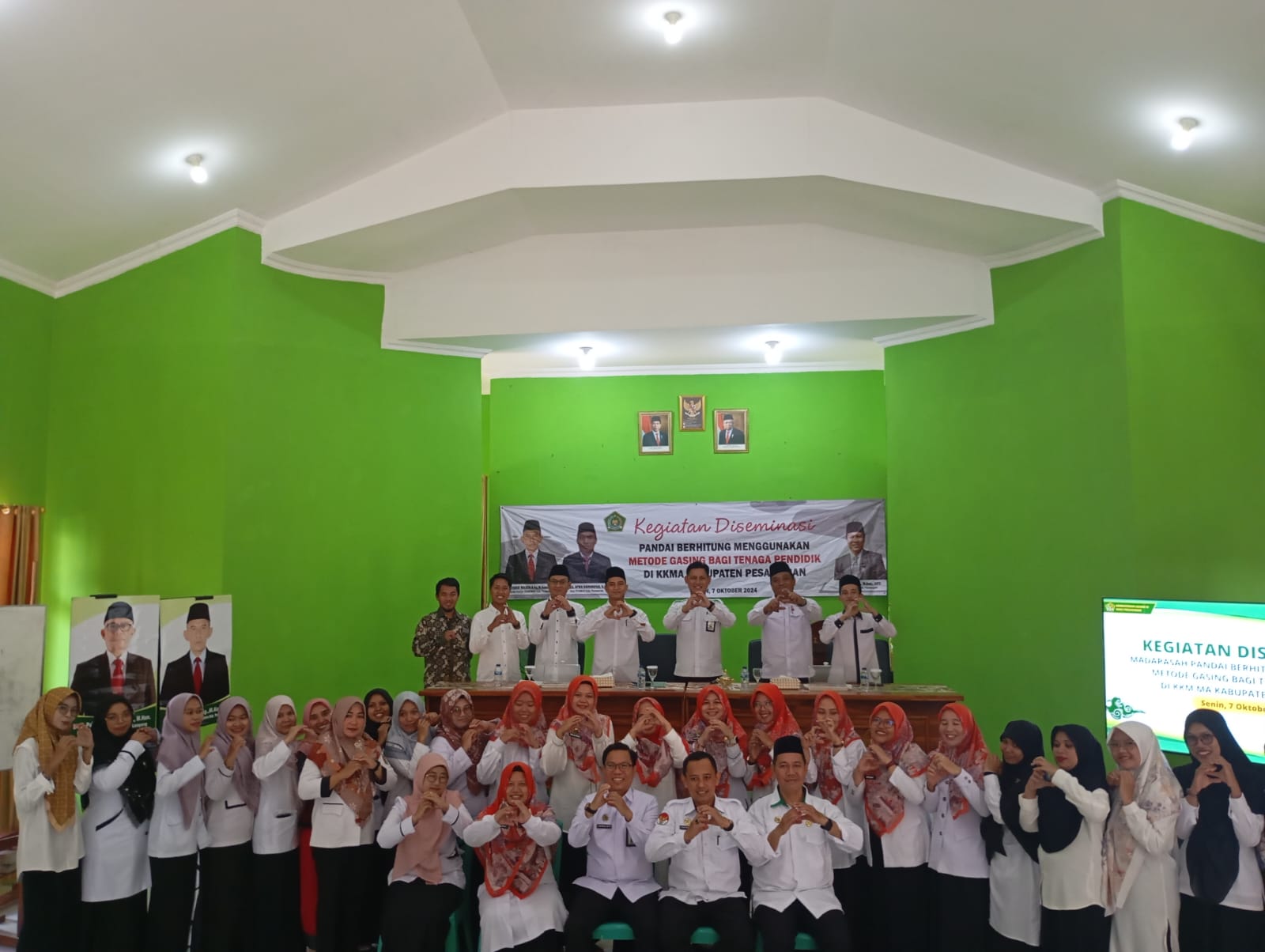 MAN 1 Pesawaran Selenggarakan Diseminasi Metode Gasing di KKM MA Kabupaten Pesawaran
