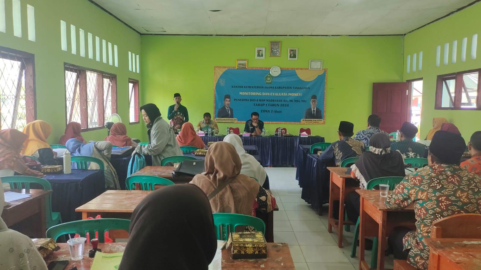 Kasi Penmad Kemenag Tanggamus Laksanakan Monitoring Dana BOS dan BOP di Zona 2