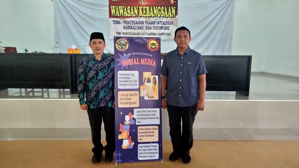 Densus 88 di MAN 1 Pringsewu: Radikalisme Tidak Merujuk pada Satu Agama
