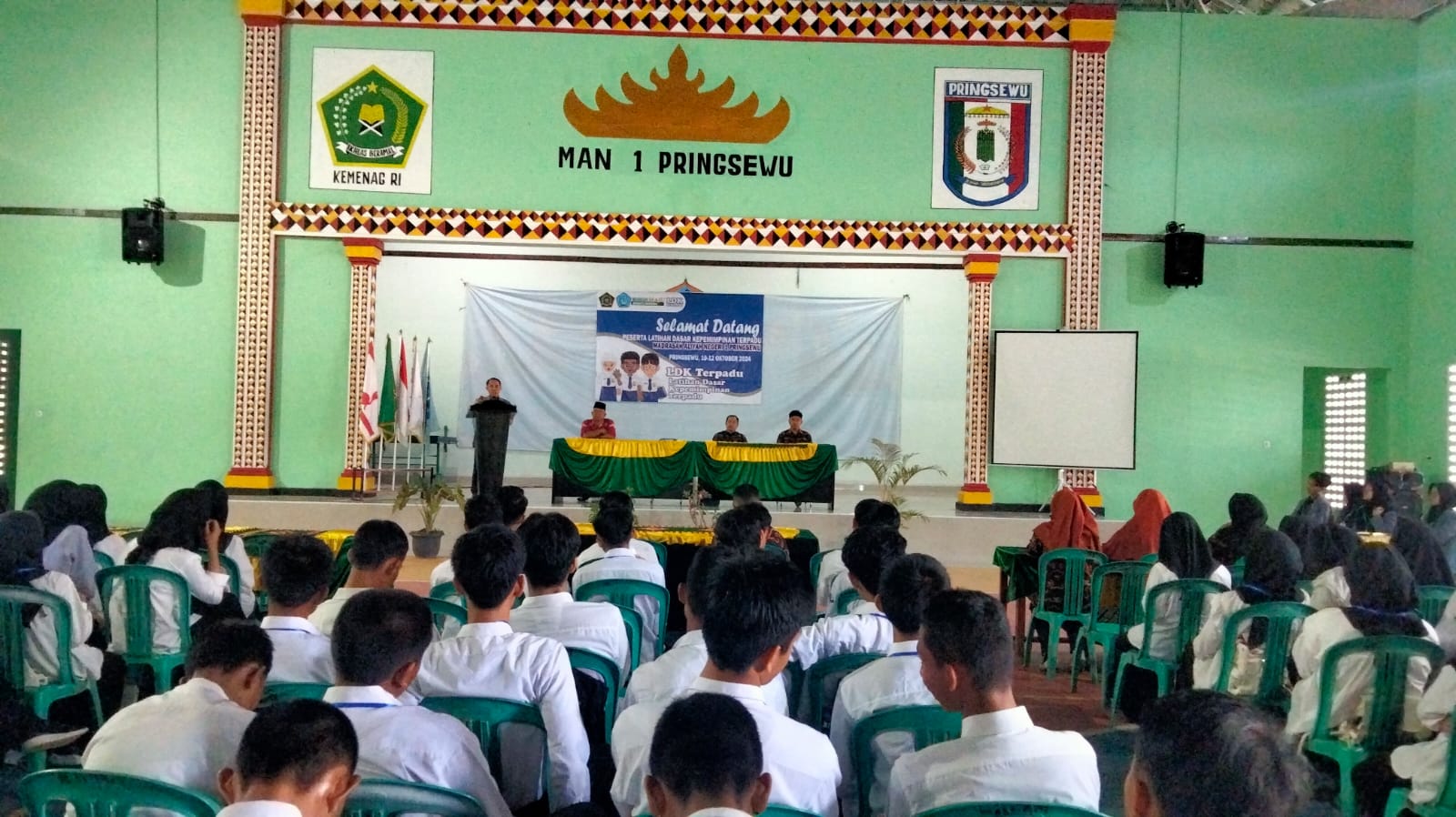 Bekali Para Aktivis Organisasi, MAN 1 Pringsewu Gelar Latihan Dasar Kepemimpinan