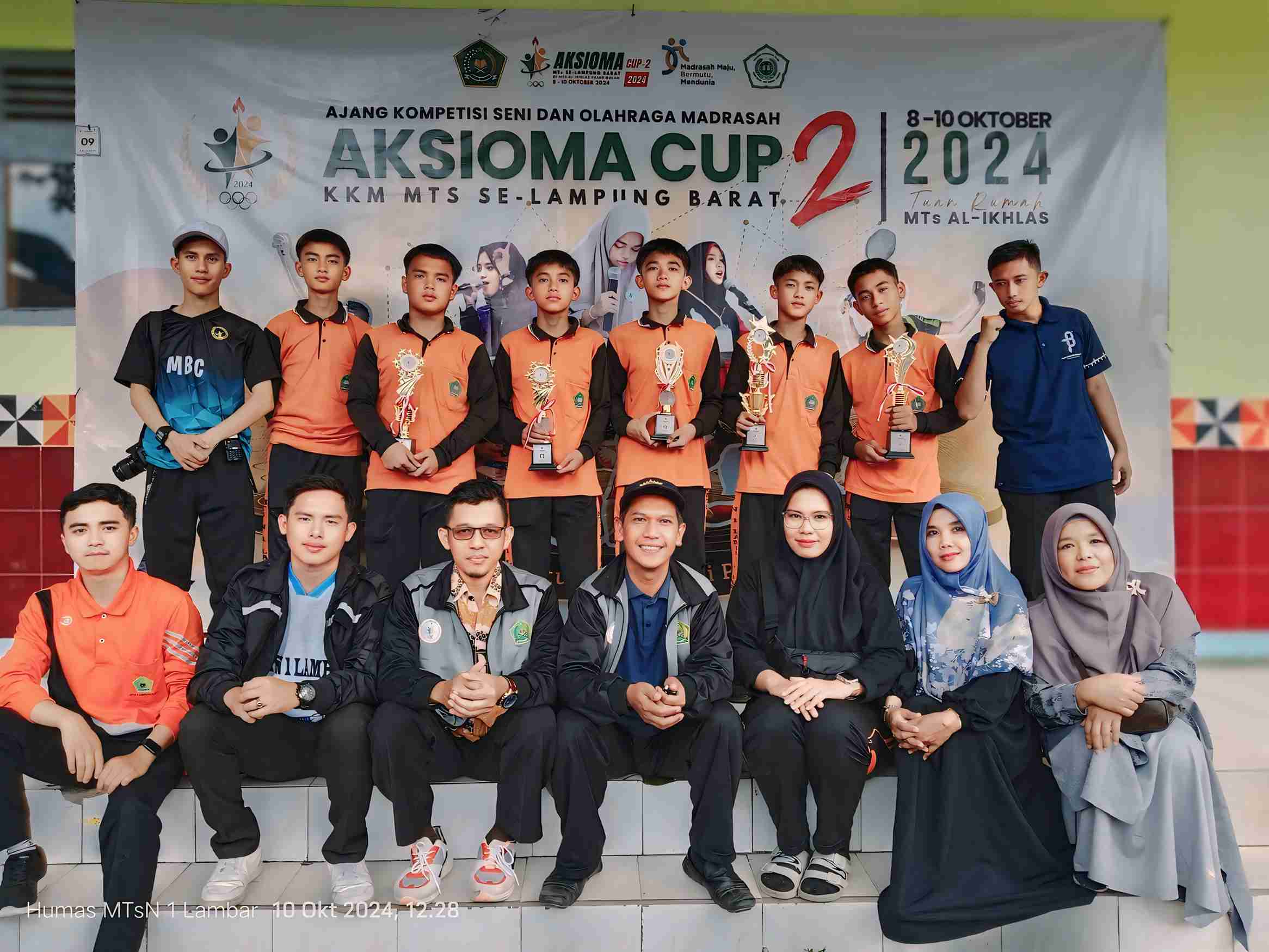Penutupan Aksioma Cup 2: Atafik Berpesan Selamat dan Tetap Rendah Hati