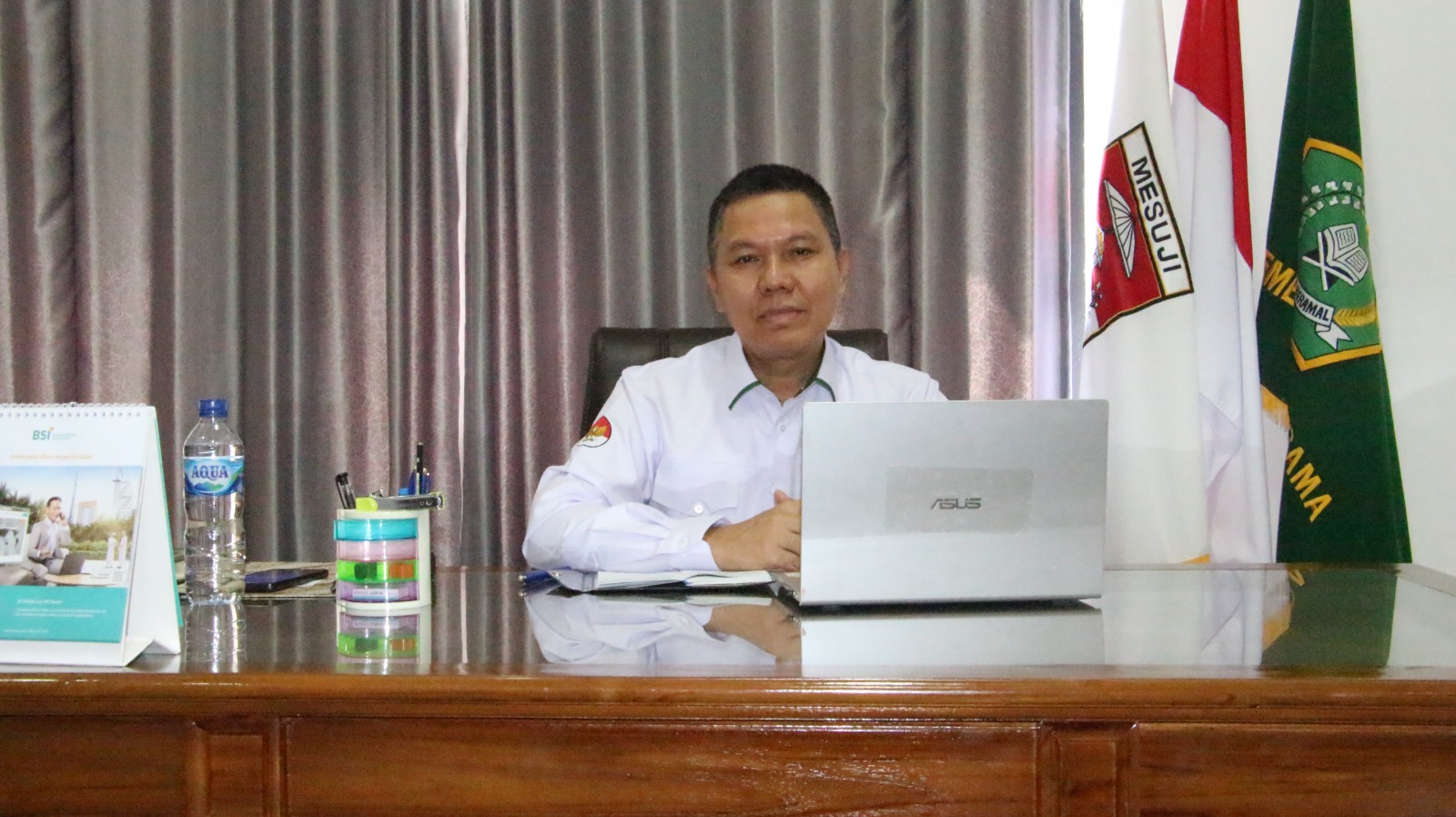 Kepala Kemenag Mesuji Ikuti Rapat Koordinasi Pengawasan Sertifikat Halal Tahap Pertama