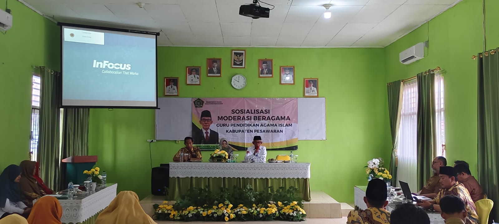 Beri Pembinaan Guru PAI, Farid Pesankan Moderasi Beragama