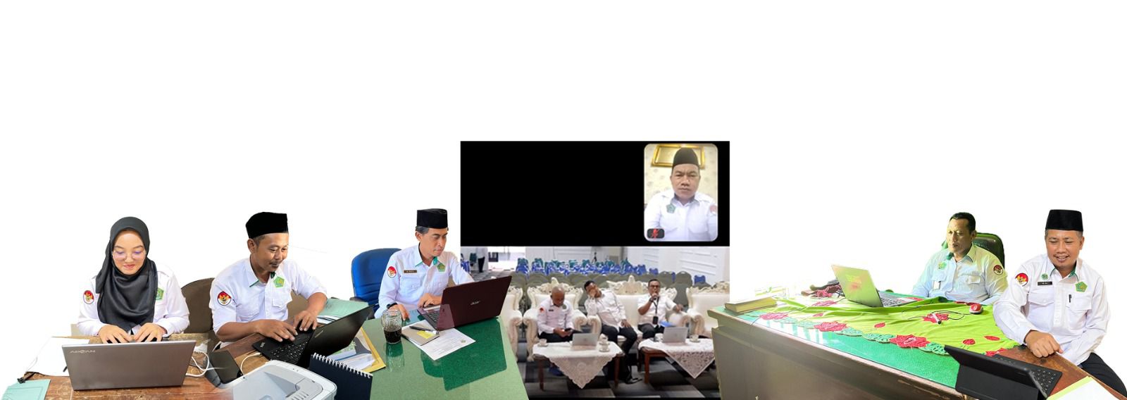 Pejabat Kemenag Way Kanan dan Satgas Halal mengikuti Rakor Pengawasan Produk Halal