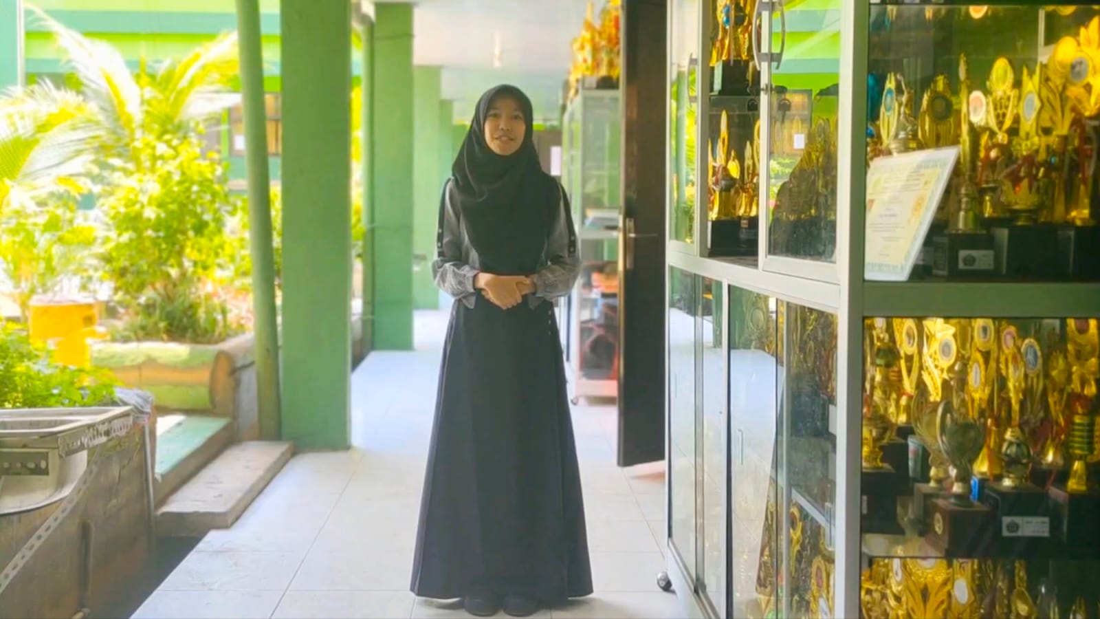 Empat Siswa MTsN 1 Tanggamus Ikuti Perlombaan Dai/Daiyah Milenial Se-Provinsi Lampung