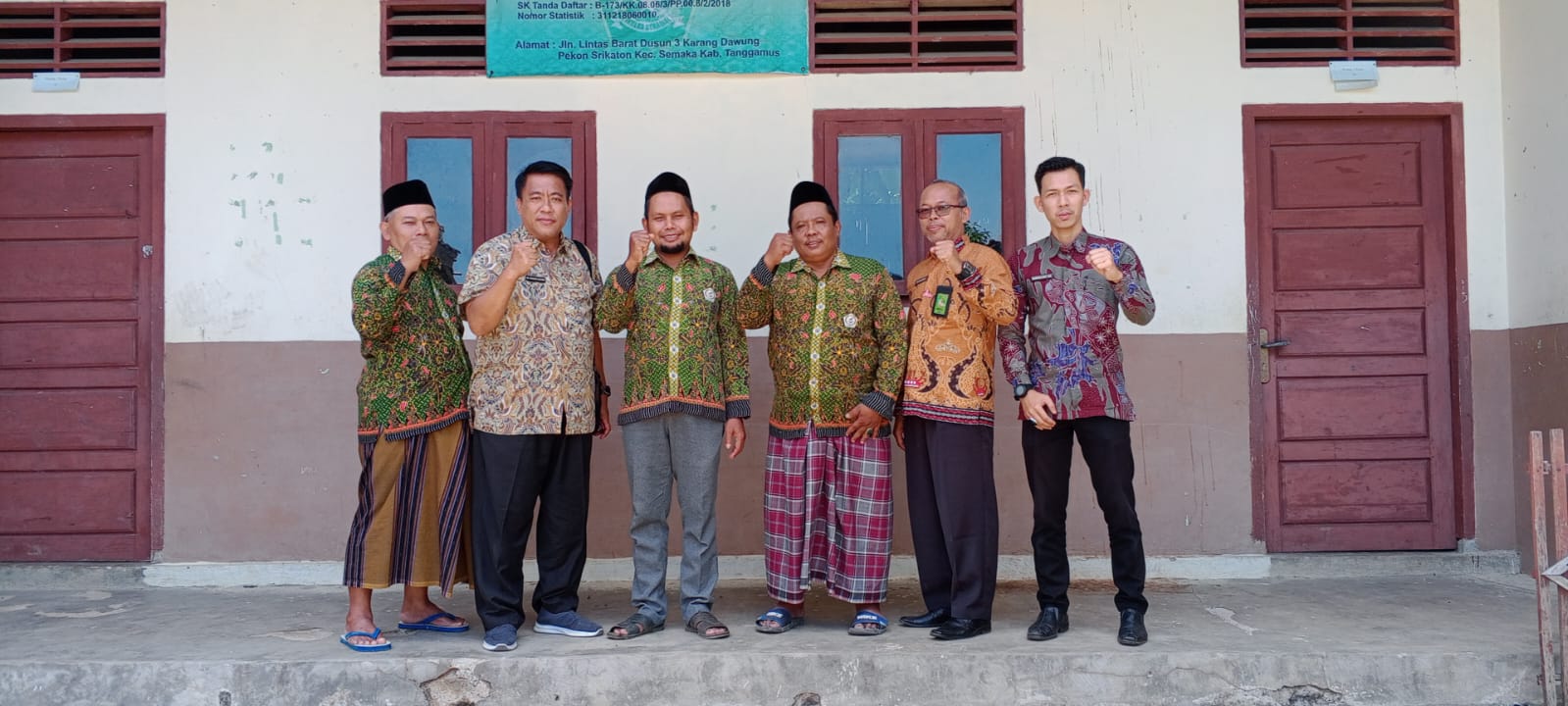 Kasi PAPKI Kemenag Tanggamus Tinjau Penggunaan BOP di MDT Bani Hikam