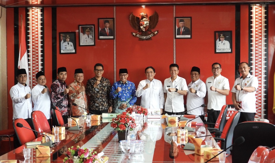 Kemenag Kota Bandar Lampung Melakukan Audiensi Dengan Pjs. Walikota Terkait Persiapan Hari Santri 2024