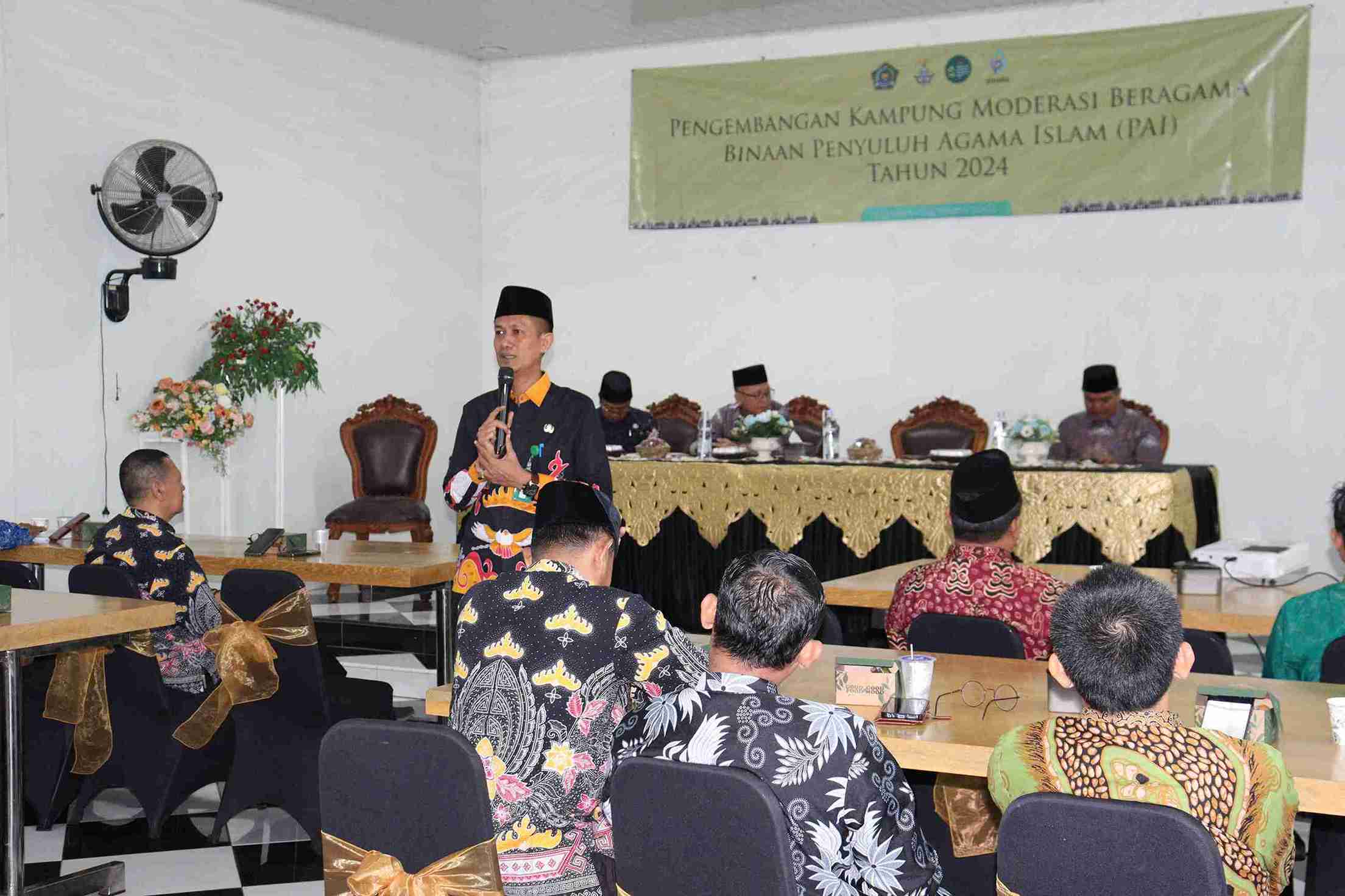 Abdul Haris dan Erwinto Kompak Paparkan Materi Moderasi Beragama