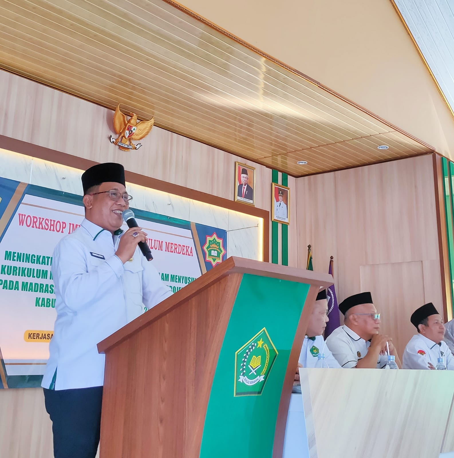 Kepala Kemenag Lampung Timur Resmi Buka Workshop Kurikulum Merdeka: KMA 450 Jadi Pijakan Penting