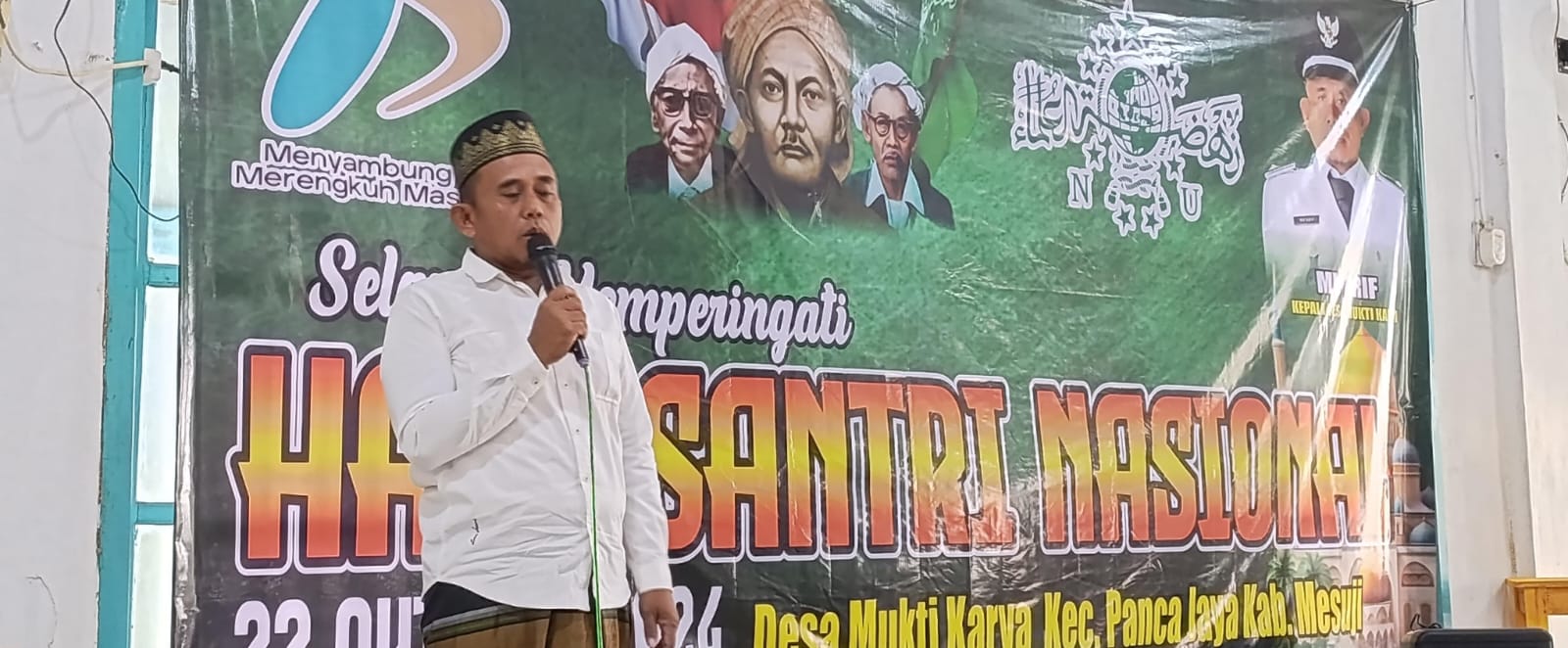Desa Mukti Karya Sambut Hari Santri Gelar Lomba, Penyuluh KUA Panca Jaya Ikut Andil