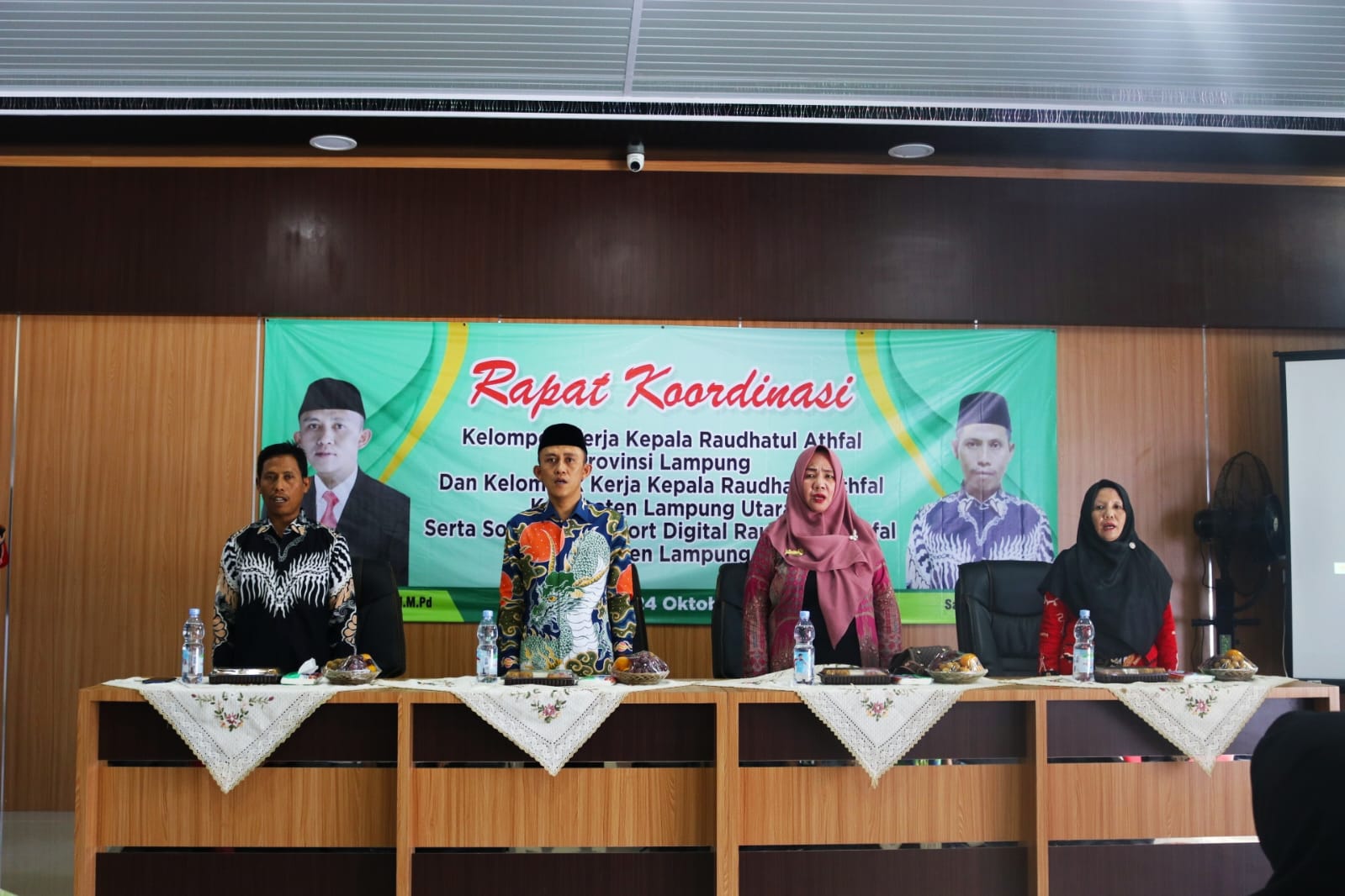 Kasi Penmad Buka Rapat Koordinasi serta Sosialisasi Raport Digital Raudhatul Athfal Se-Kabupaten Lampung Utara