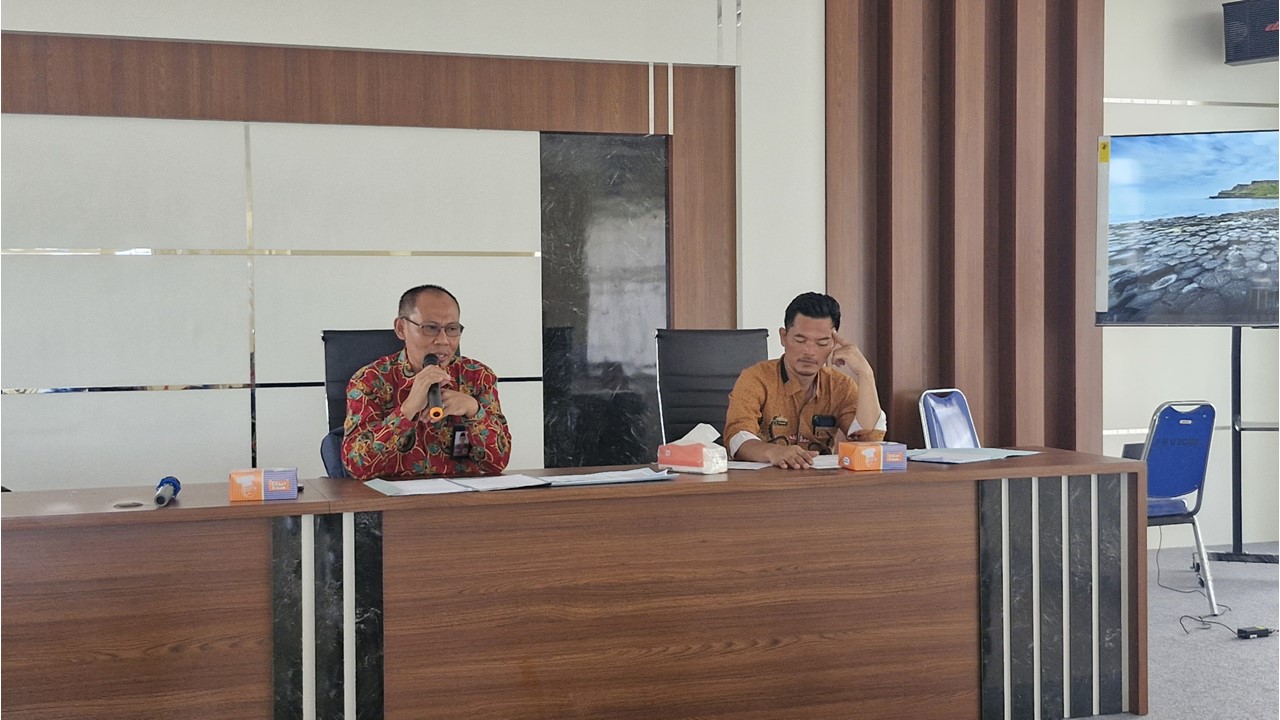 Kasi PHU Kemenag Tanggamus Pimpin Rapat Verifikasi Estimasi Jamaah Haji Kuota Tahun 1446 H/2025 M