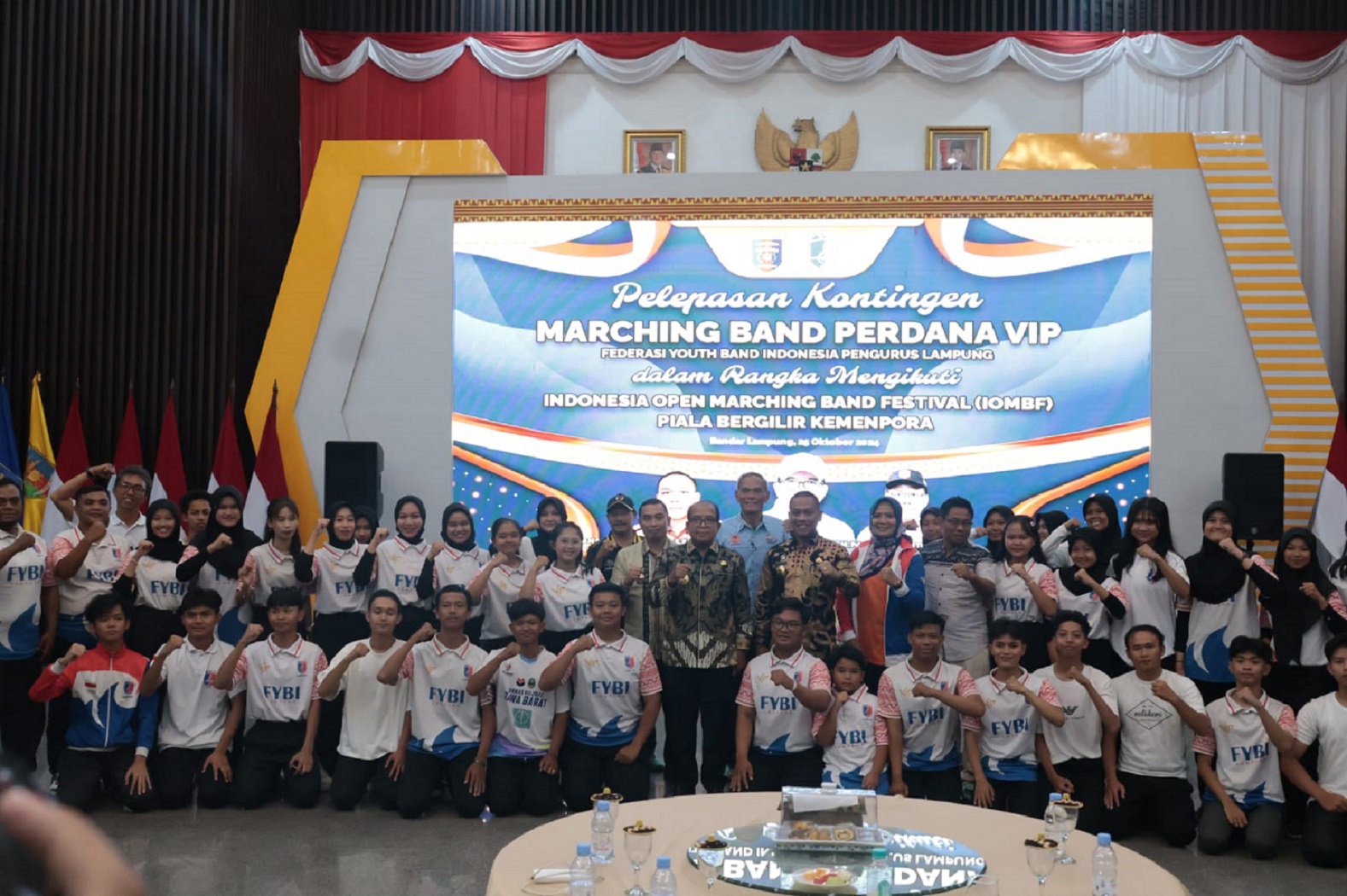 Siswi MTsN 1 Pesawaran ikuti Lomba Maching Band Tingkat Nasional di Jakarta