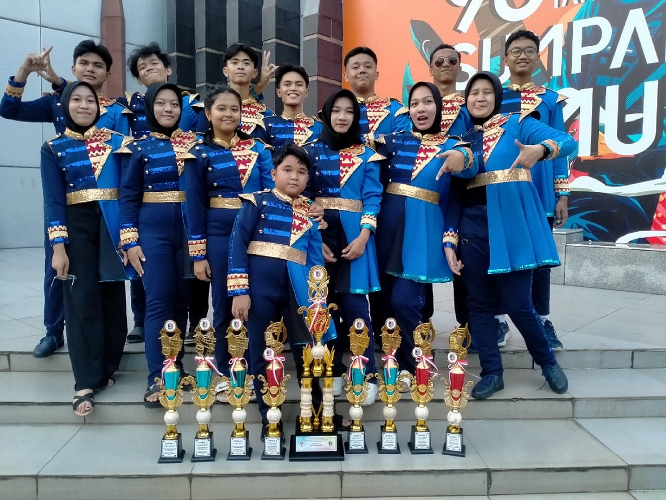 Tampil Ciamik Diana Ramadhanti  Bersama Marching Band FYPI Provinsi Lampung, Raih Juara Umum di Kemenpora CUP 2024