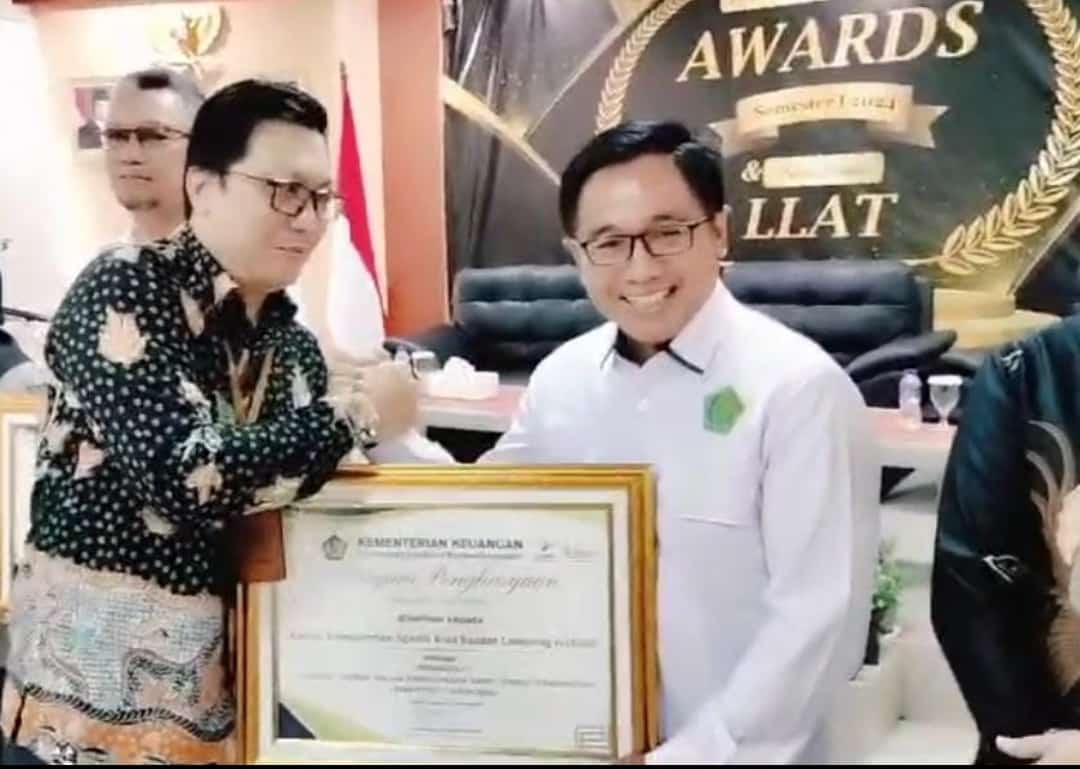 Kemenag Kota Bandar Lampung Raih Peringkat Terbaik 2 penggunaan kartu kredit pemerintah