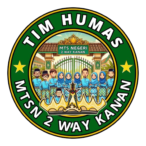 Perkuat Identitas, Tim Humas MTsN 2 Way Kanan Resmi Luncurkan Logo Terbaru