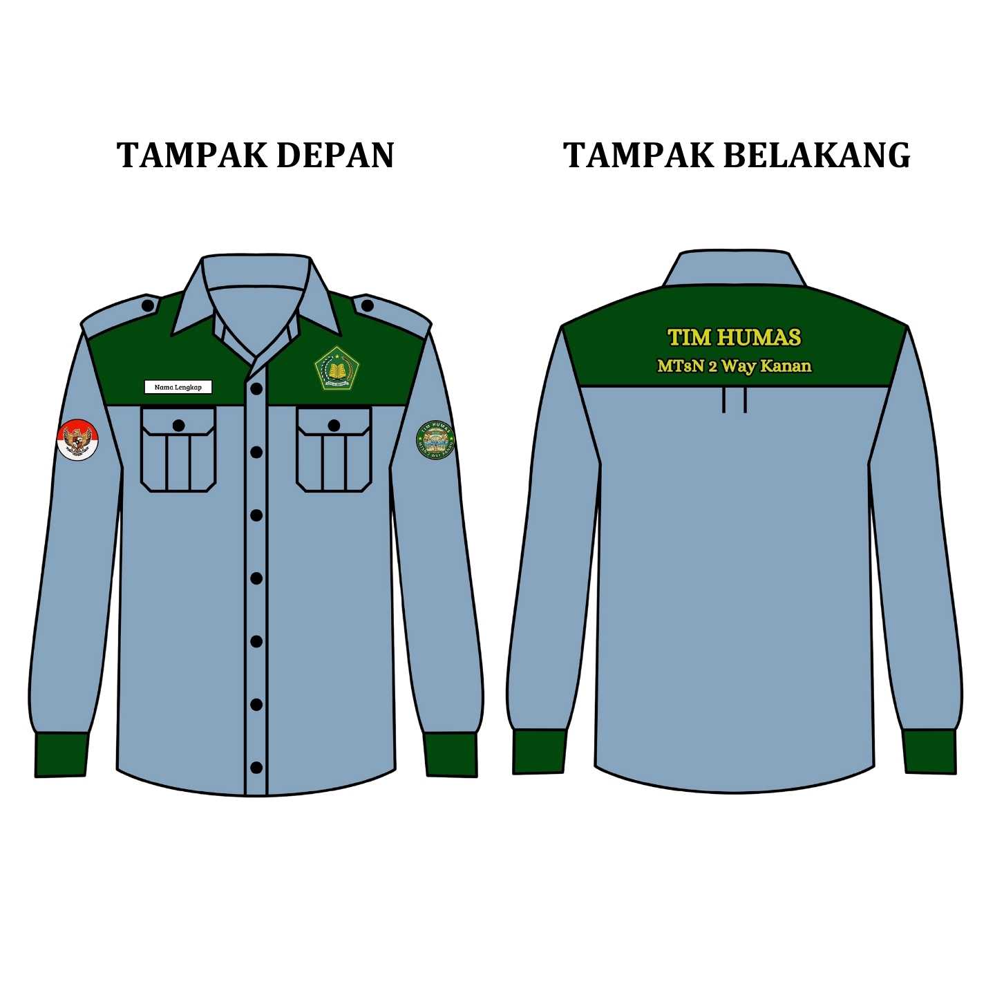 Tingkatkan Kinerja, Kepala MTsN 2 Way Kanan Akan Launching Seragam PDH Khusus untuk Tim Humas