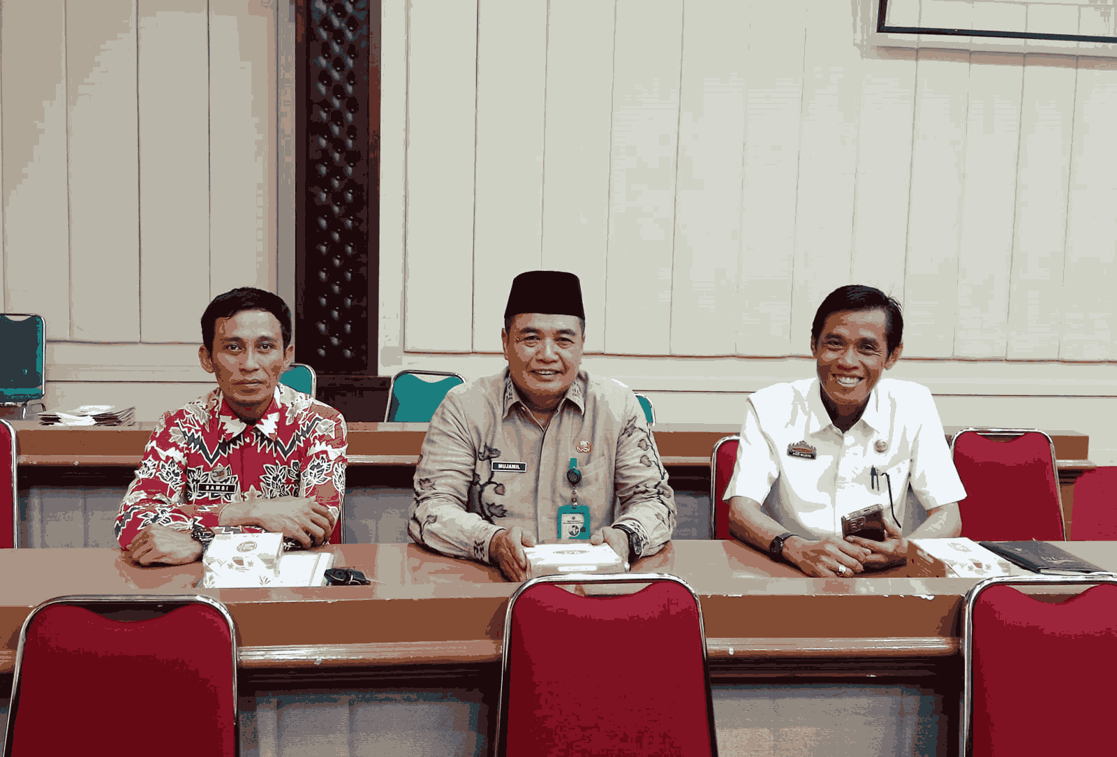 Wakili Kepala Kemenag Tulang Bawang selaku Ketua I  LPTQ, Sekum LPTQ Kab. Tulang Bawang Hadiri Rapat Persiapan MTQ Ke-51 Tingkat Provinsi Lampung