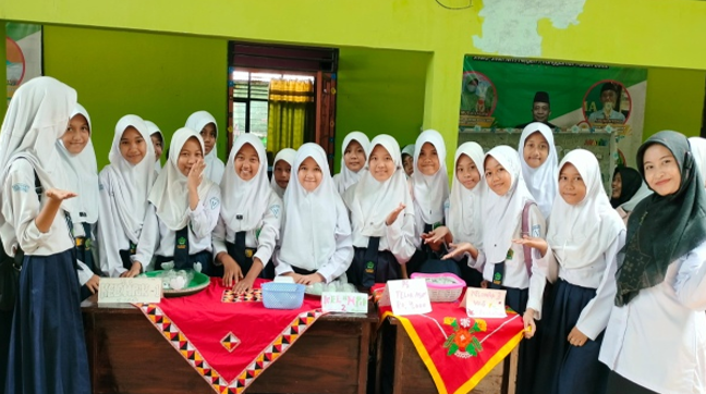 MTsN 1 Tanggamus Gelar Projek Penguatan Profil Pelajar Pancasila, Kembangkan Jiwa Wirausaha Siswa
