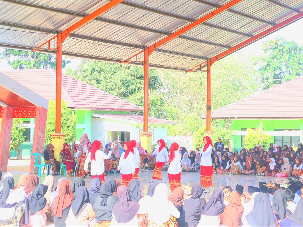 Tampil anggun dan lincah, tari bedana dan zapin Lampung tampil di pekan budaya Waktunya Madrasah Berbudaya Lampung (MBL)