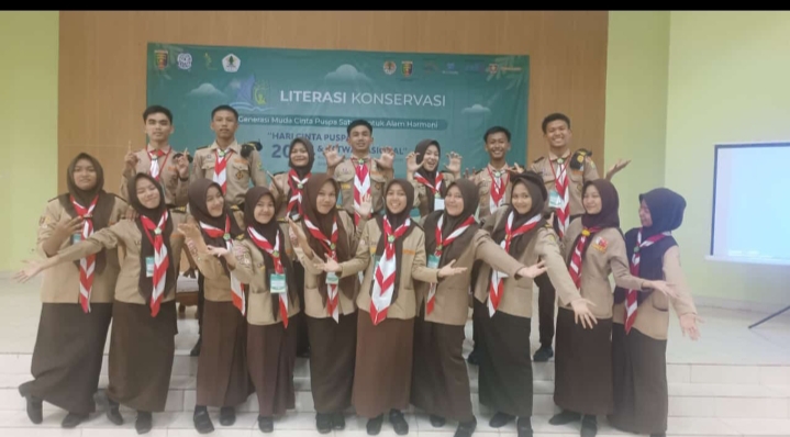 Tim MAN 1 Tanggamus hadiri pembukaan Lomba Literasi dan Konservasi Dinas kehutanan, siap ikuti babak semifinal
