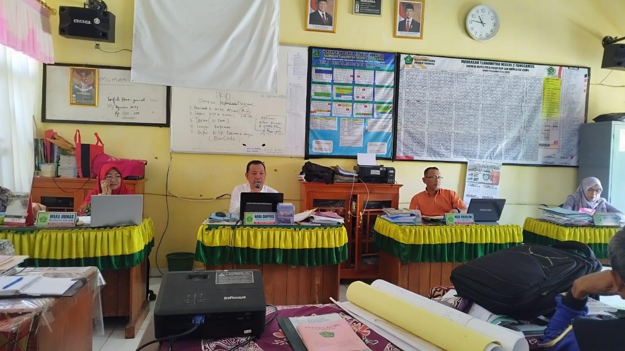 Kenalan dengan Aplikasi CBT Baru, MTsN 2 Tanggamus Laksanakan Sosialisasi