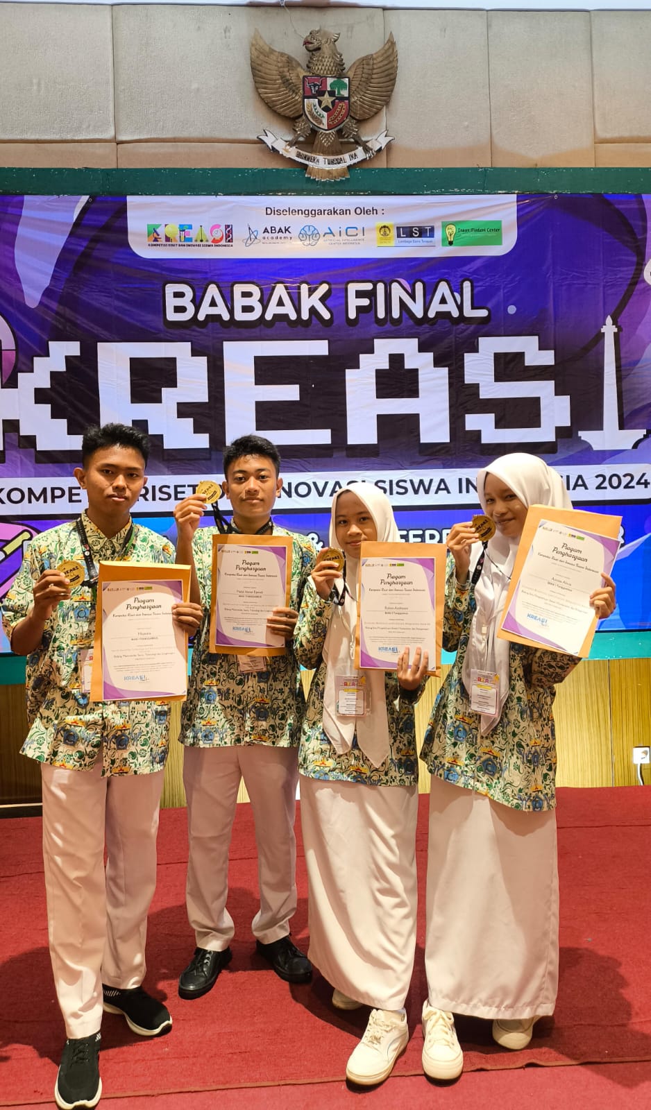 MAN 1 Tanggamus Harumkan Nama Madrasah di Lomba KREASI Tingkat Nasional