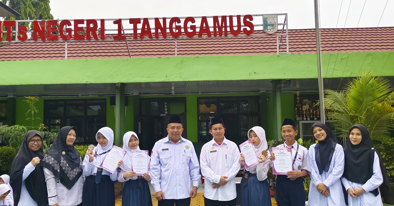 Prestasi Membanggakan! MTsN 1 Tanggamus Apresiasi Tim Kreasi Juara KREASI 2024