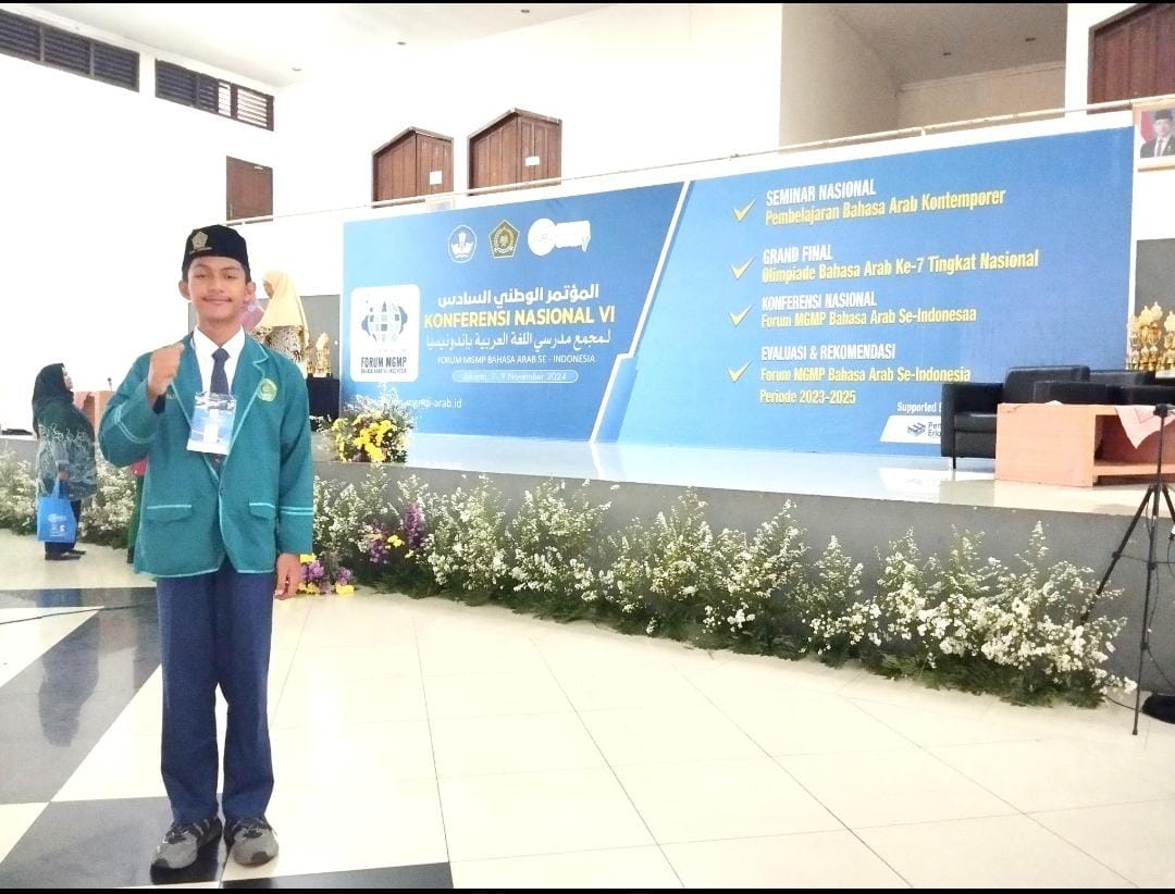 MTsN 2 Tanggamus Ikuti Gelaran Bergengsi Olimpiade Bahasa Arab Tingkat Nasional Tahun 2024