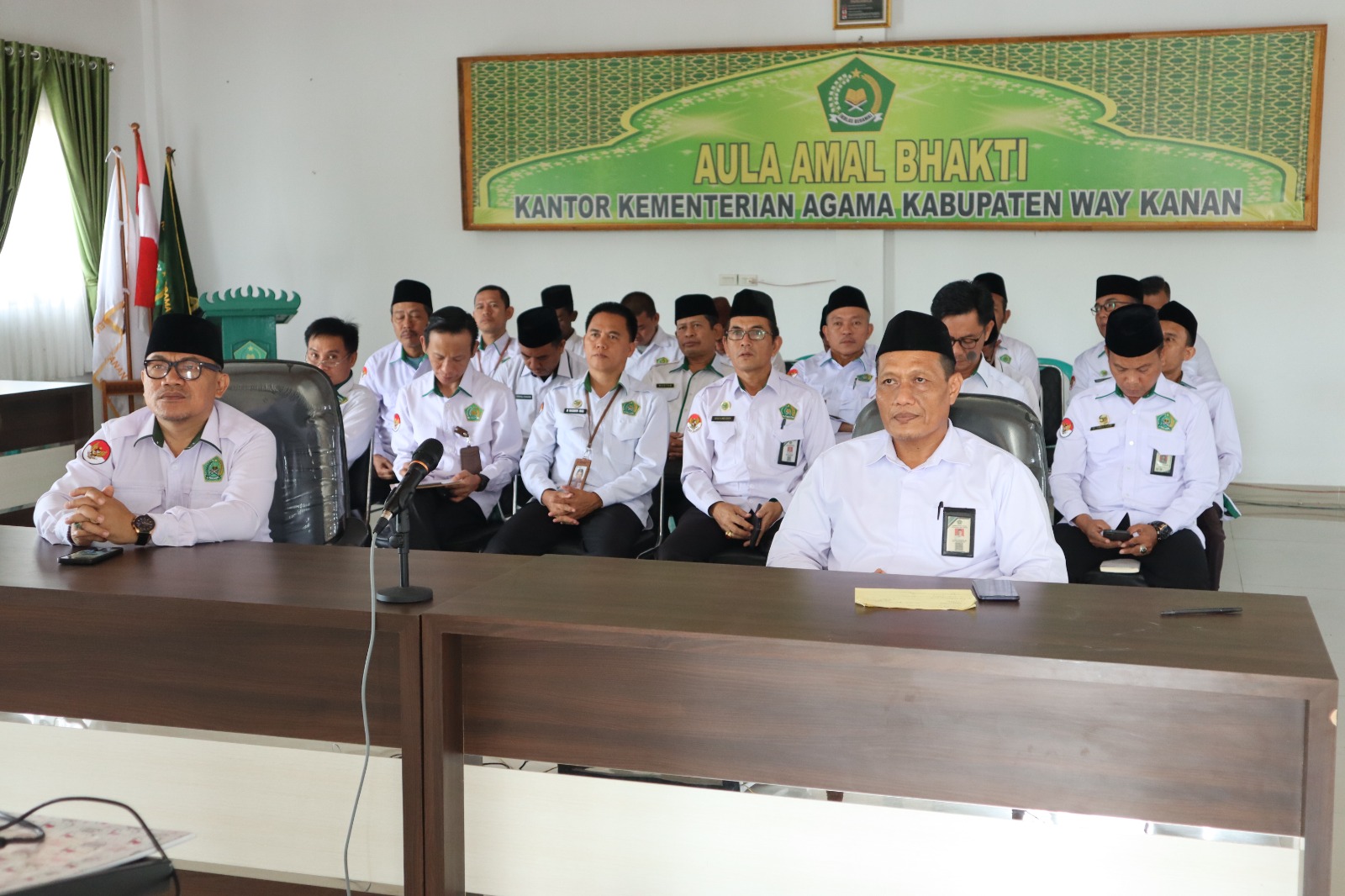 Kemenag Way Kanan Ikuti Kick Off Rakernas, Bahas Strategi Daya Saing Umat untuk Masa Depan