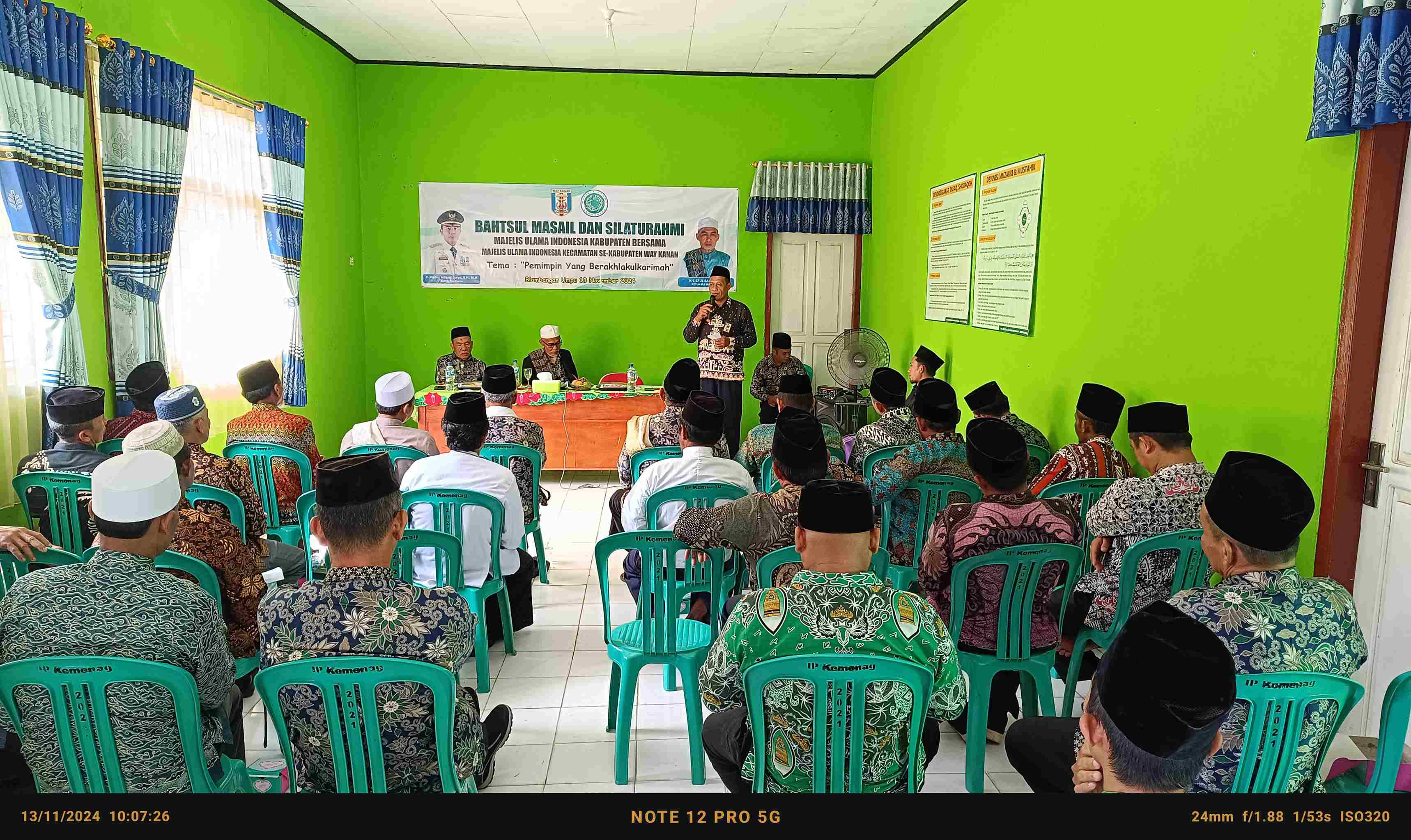 Buka Bahtsul Masail dan Silaturahmi MUI se-Kabupaten Kasubbag TU Kemenag Sampaikan Pesan Menteri Agama