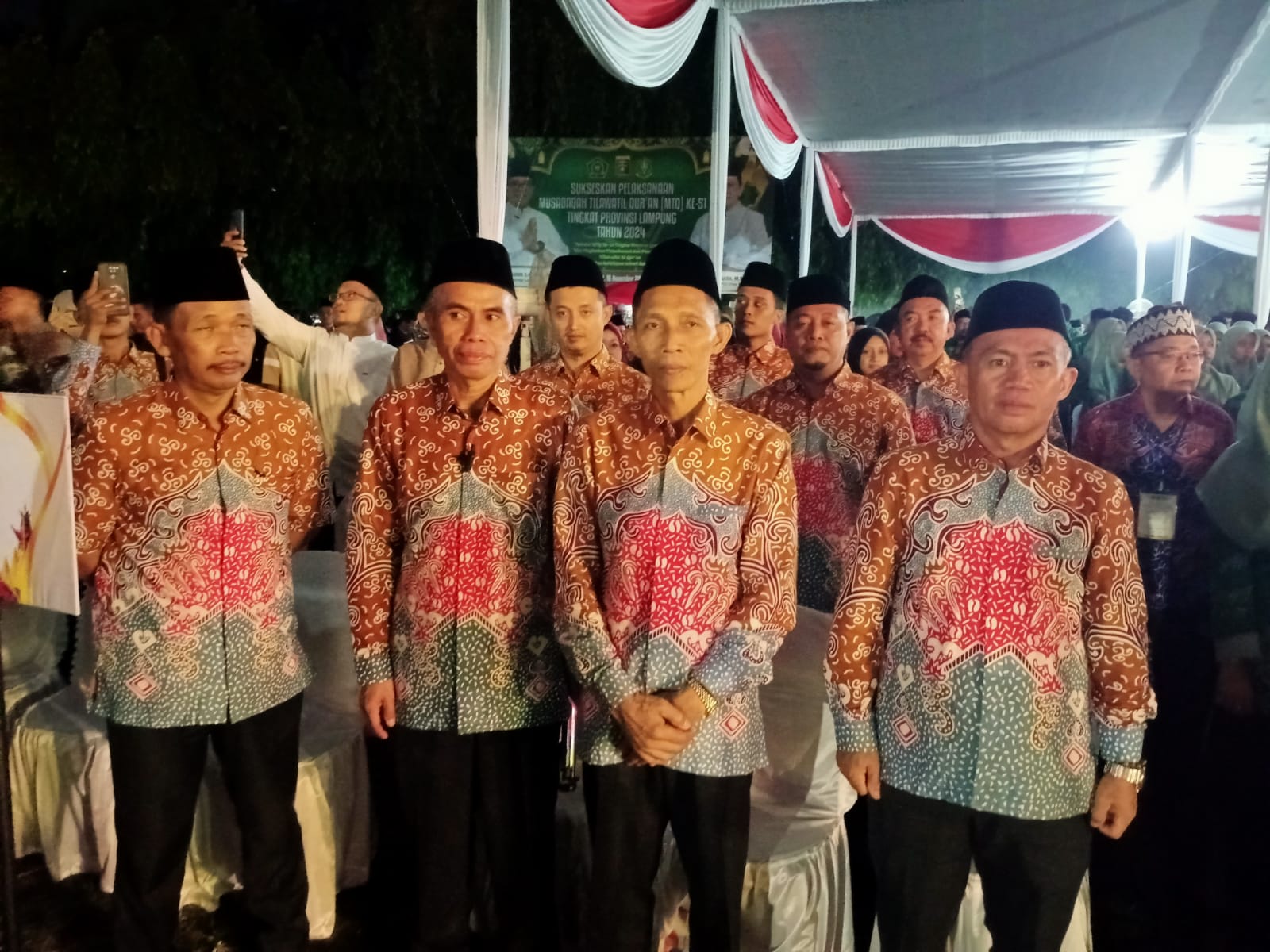 Kepala Kantor Kemenag Mesuji Hadiri Pembukaan MTQ Ke-51 Tingkat Provinsi Lampung