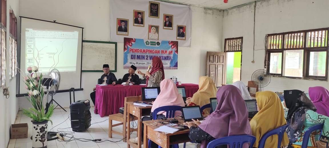 Matangkan Persiapan PKKM, MIN 2 Way Kanan adakan Kegiatan Pendampingan Modul Ajar