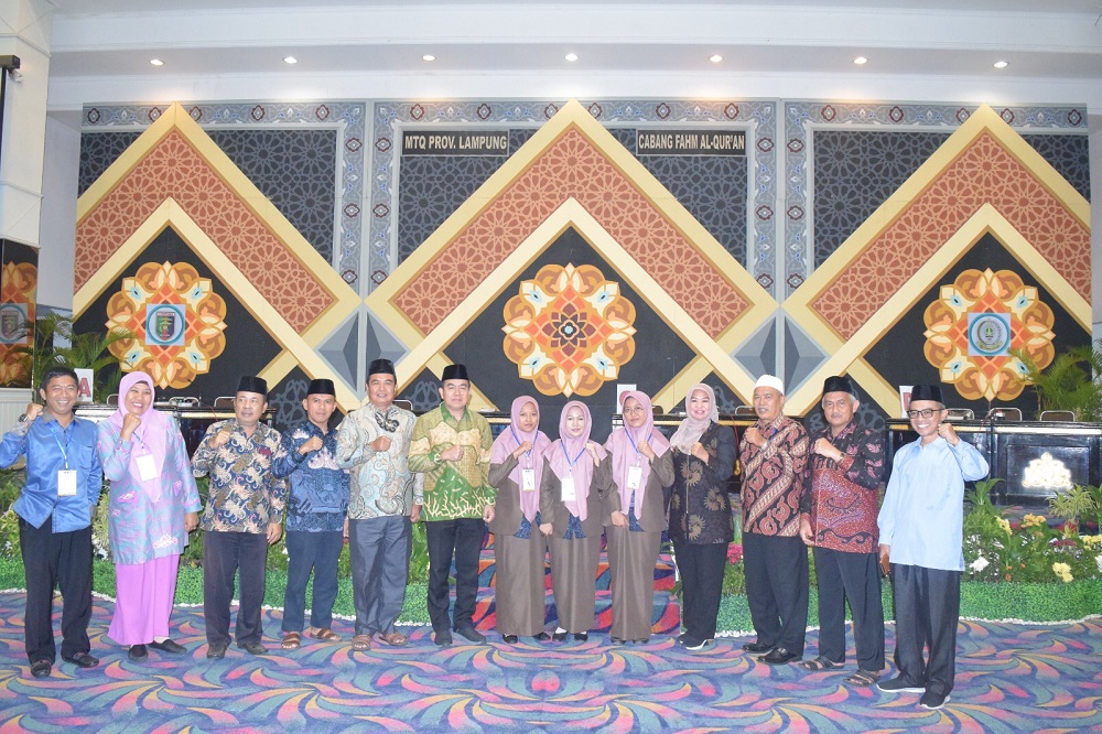 Kakankemenag Tulang Bawang Berikan Dukungan dan Semangat pada Kafilah Tulang Bawang di Cabang Fahmil Alquran