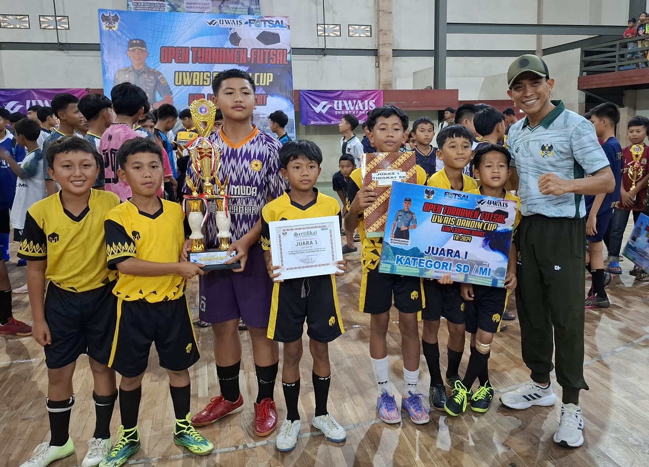 Kejayaan Gemilang, MIN 1 Lambar Juara Turnamen Uwais Dandim Cup Futsal