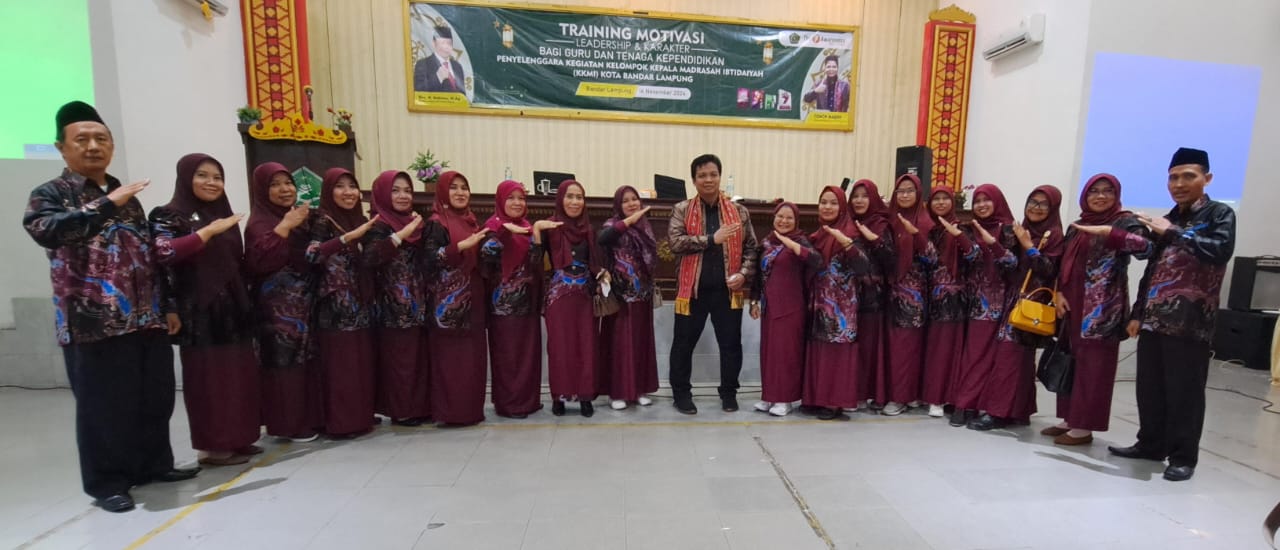 23 Guru dan Tenaga Kependidikan MIN 1 Bandar Lampung Ikuti Pelatihan Motivasi Leadership dan Karakter