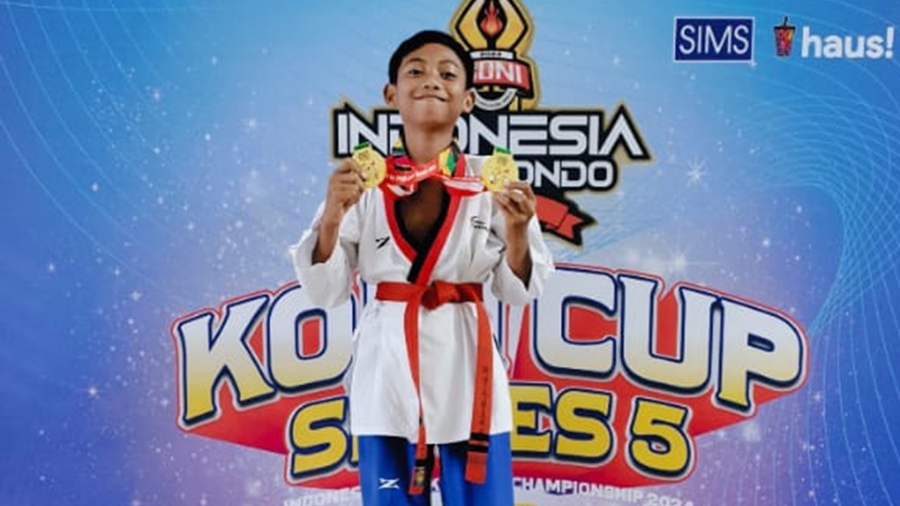 Riki Ardianto Raih Juara 1 Kejuaraan Taekwondo Nasional di Jakarta