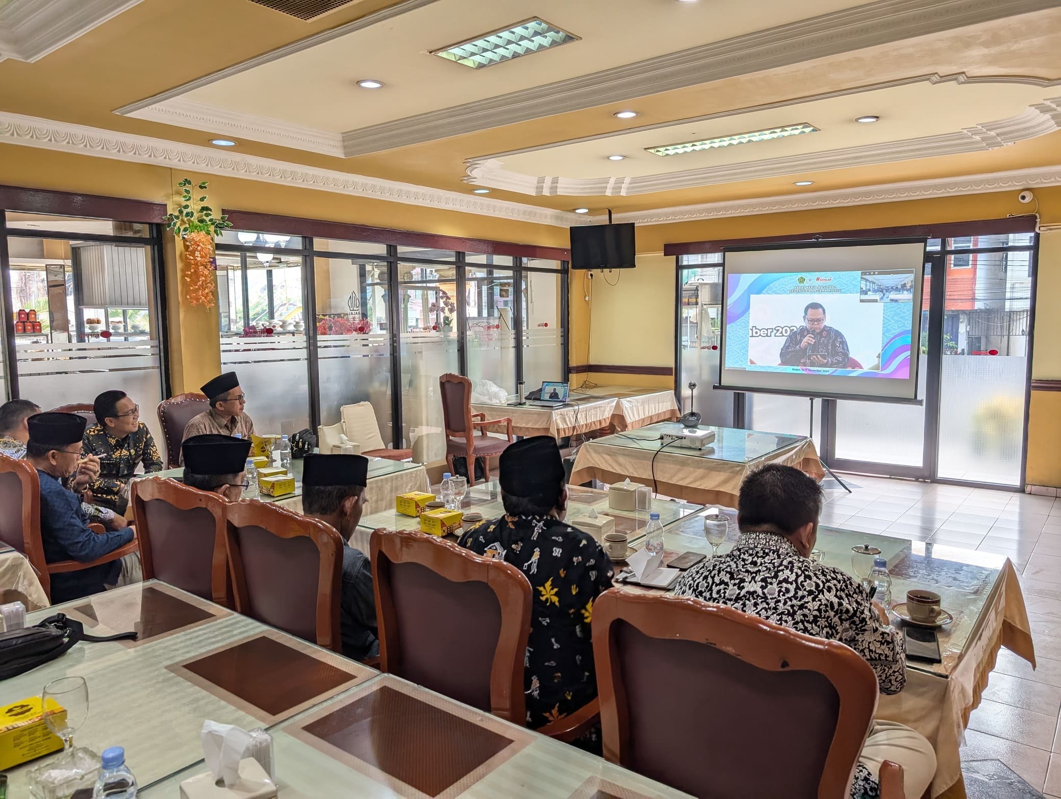 Hari Kedua Rakernas, Kepala Kantor Kementerian Agama Kabupaten Pesawaran Beserta Jajaran Antusias Mengikuti Kegiatan