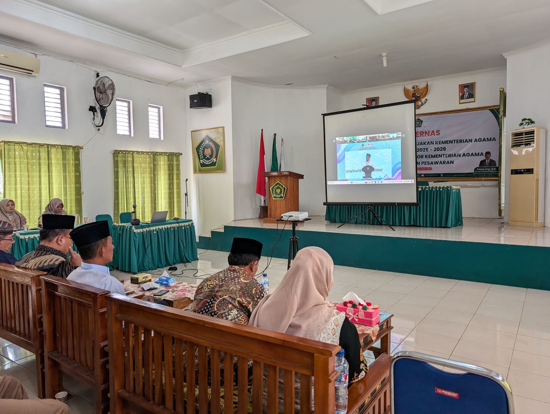 Kepala Kantor Kementerian Agama Kabupaten Pesawaran Instruksikan Seluruh Jajaran Implementasikan Hasil Rakernas Kementerian Agama