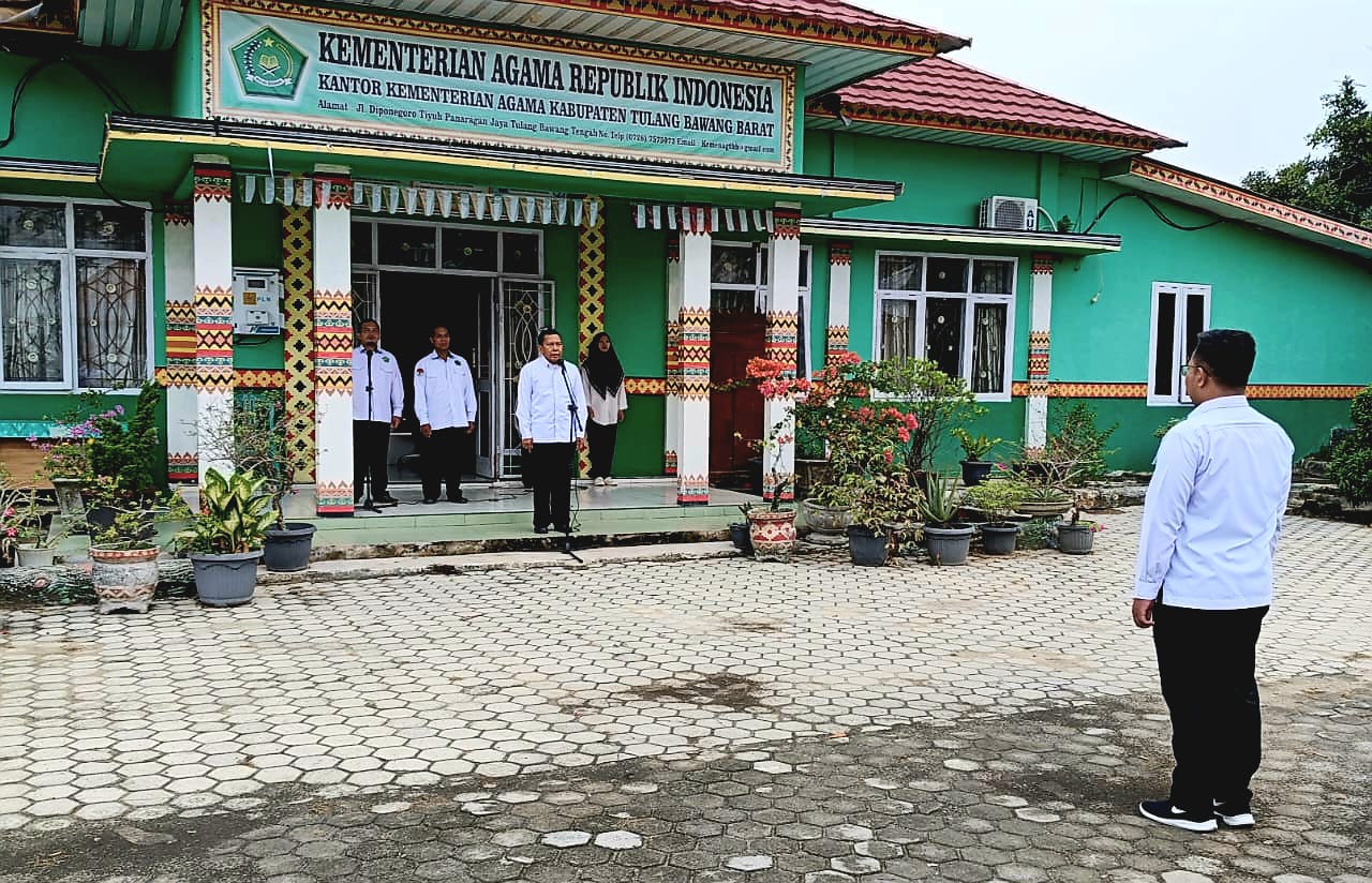 Kasi PHU Kemenag Tubaba Ingatkan Pegawai Terkait  Kedisiplinan dan Integritas