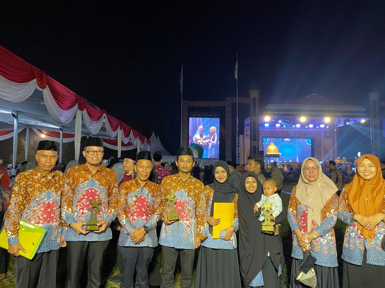 Kafilah Kabupaten Mesuji Raih Penghargaan di MTQ Ke-51 Tingkat Provinsi Lampung