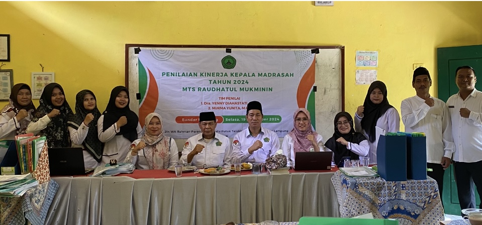 Kepala Kemenag Kota Bandar Lampung Tinjau Penilaian Kinerja Kepala Madrasah