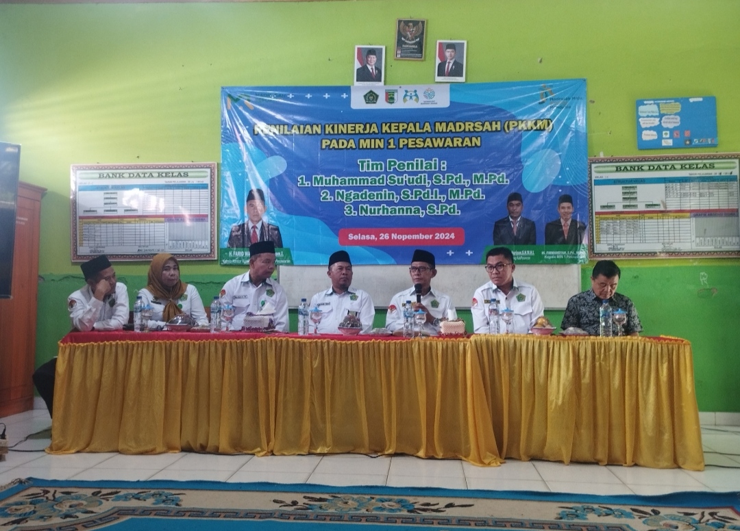 Kepala Kemenag Buka PKKM MIN 1 Pesawaran