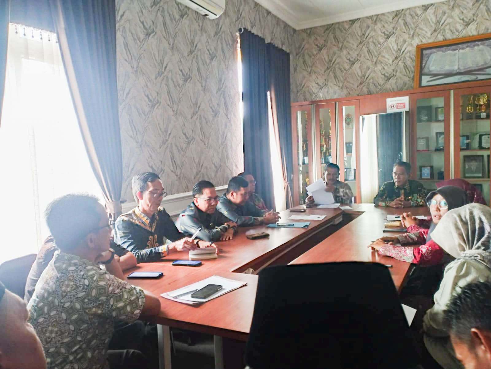 Kantor Kemenag Pesawaran Gelar Rapat Persiapan Pelaksanaan HAB ke-79 Tahun 2025