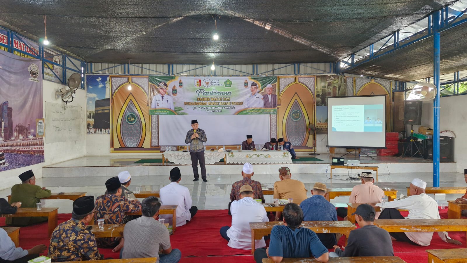 Optimalisasi Wakaf: Kemenag Bersama Perwakilan BWI Tulang Bawang Gelar Sosialisasi Nazhir Untuk Pengelolaan Profesional dan Amanah