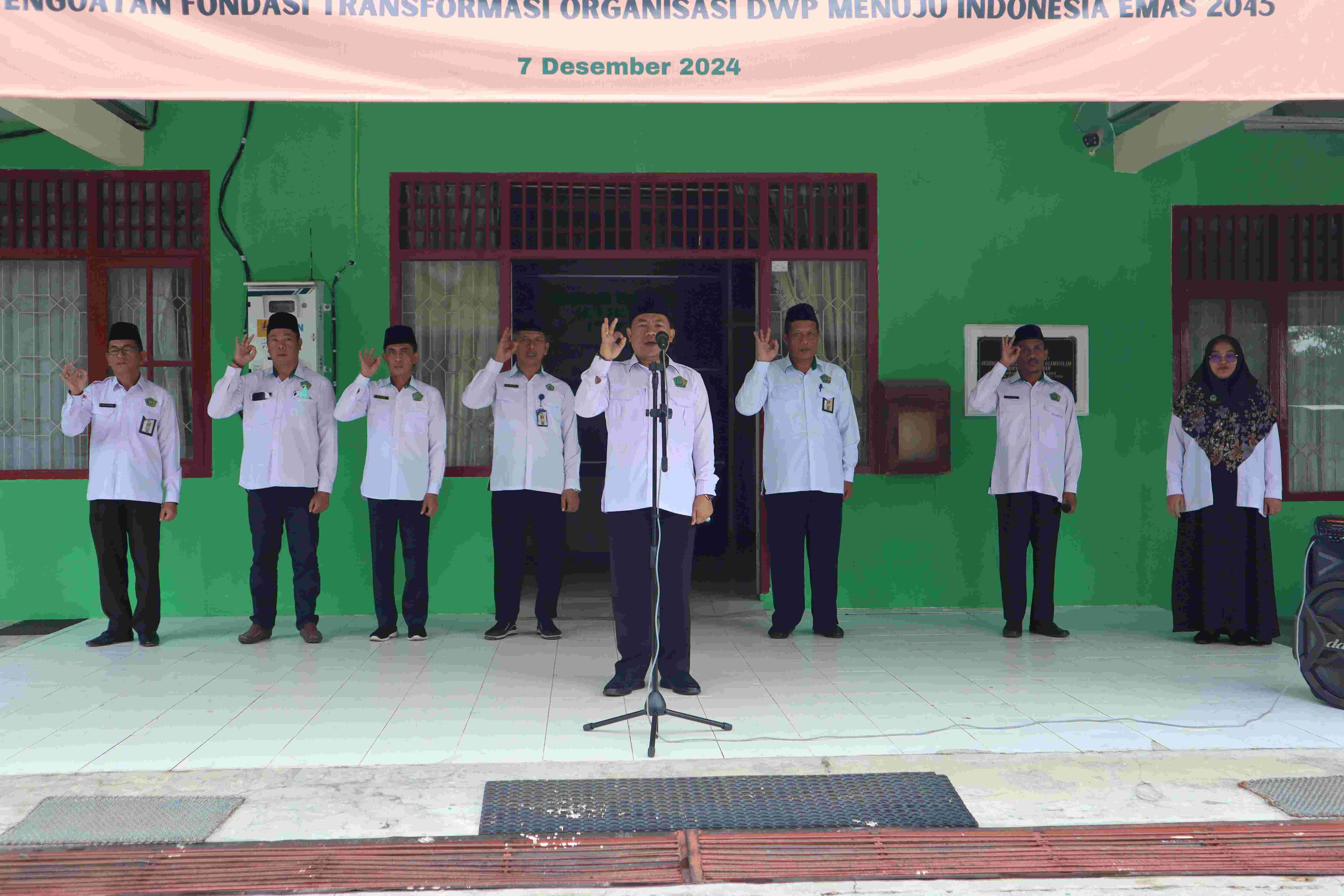 Masir Ibrahim Serukan Serukan ASN Kemenag Hindari  Judi Online dan Bijak Bermedia Sosial